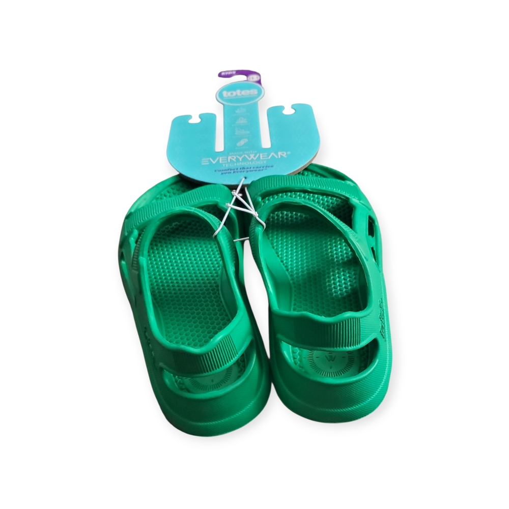 Totes Kids Vibrant Green Sandals - Picture 4 of 5